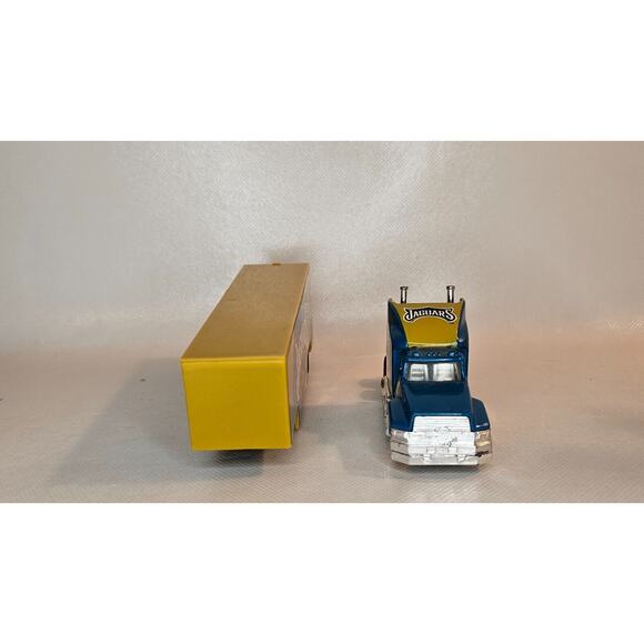 1996 Matchbox Ford Aeromax & Lowbed Trailer Jacksonville Jaguars - Picture 3 of 6